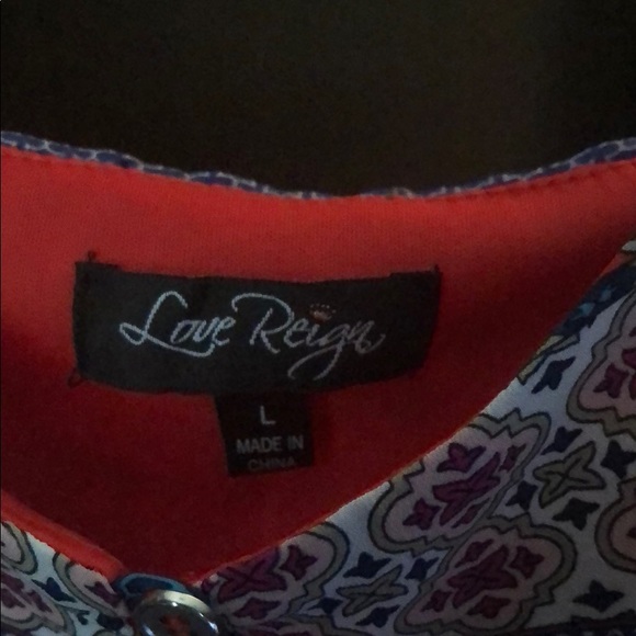 Blue and red romper - Picture 4 of 7